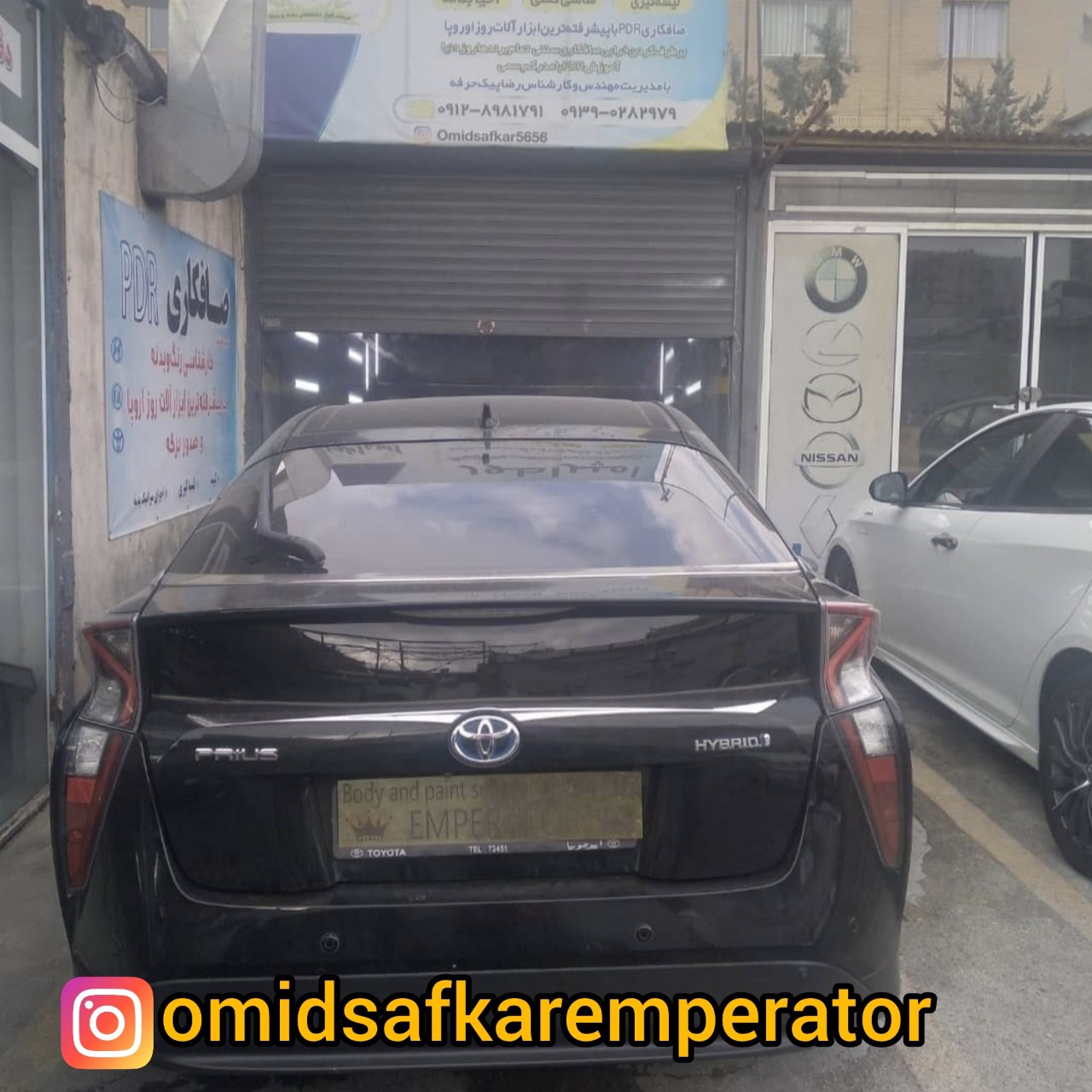 Pdr درب تویوتا پریوس